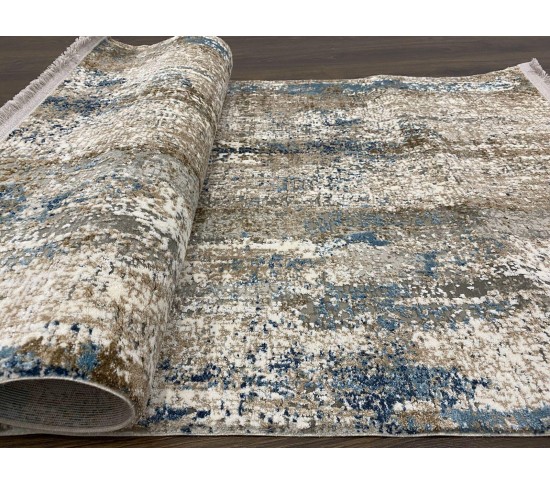 Акриловий килим ARTE BAMBOO 3721 BLUE - Висока якість за найкращою ціною в Україні зображення 3.